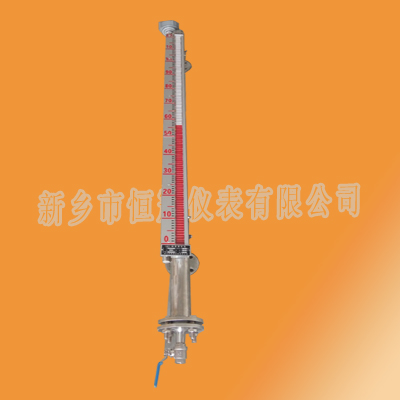 磁翻板液位計只顯示紅色怎么回事？